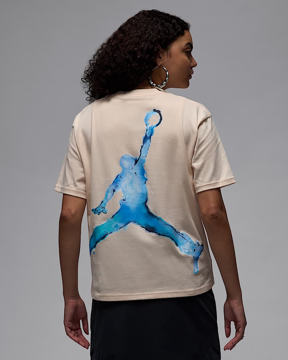 Playera con gráfico para mujer Jordan - Guayaba hielo