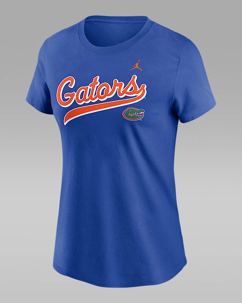 Florida Athletic Prep Arch Local Script Women's Nike College T-Shirt - Royal