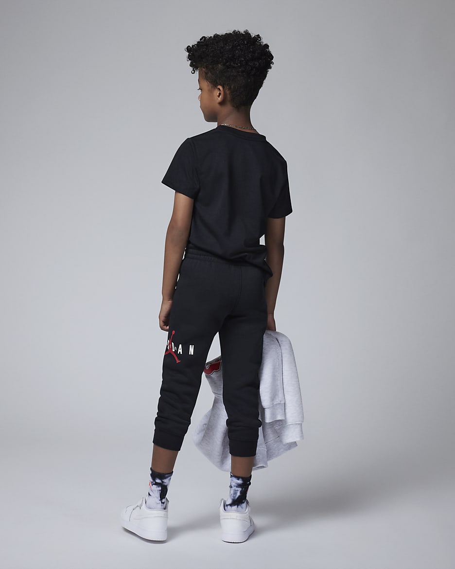 Jordan Little Kids' Jumpman Sustainable Pants Set - Black