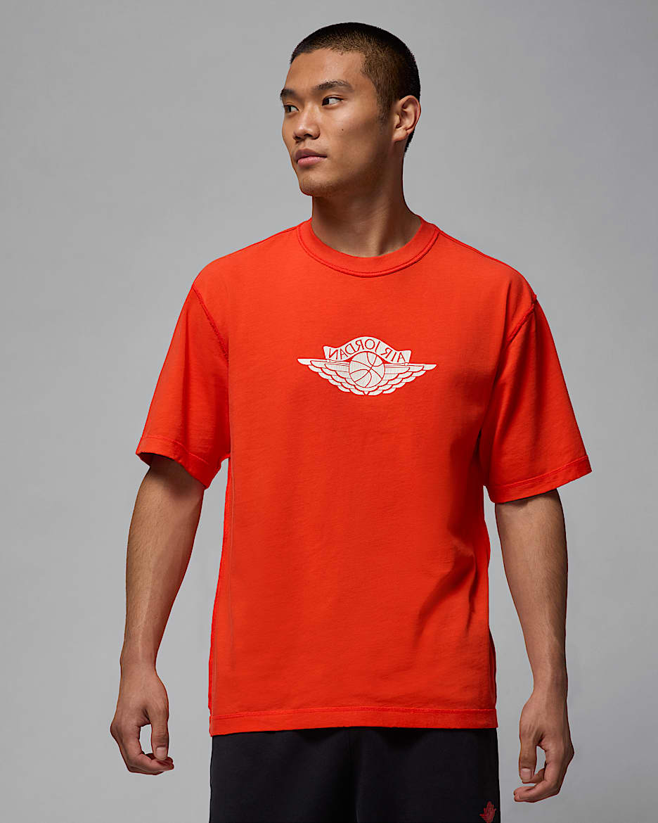 Jordan Rare Air Men's T-Shirt - Chile Red/Sail