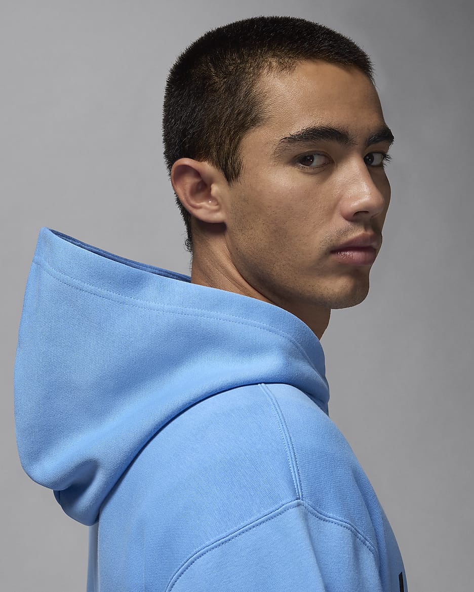 Jordan Essentials Men's Fleece Hoodie - Legend Blue