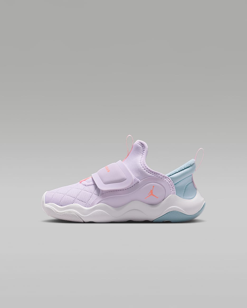 Jordan 23/7.2 EasyOn Little Kids' Shoes - Barely Grape/Ocean Bliss/White/Atomic Pink