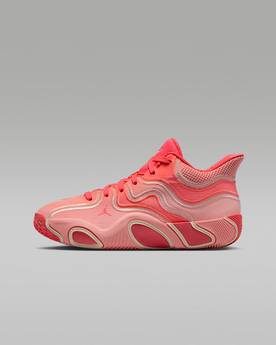 Tenis de básquetbol para niños grandes Tatum 3 "Pink" - Tinte rosa/Lava resplandor/Ponche cálido/Guayaba hielo