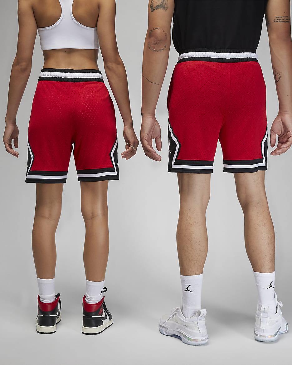 Shorts Diamond Jordan Dri-FIT Sport - Gym Red/Nero/Gym Red/Gym Red