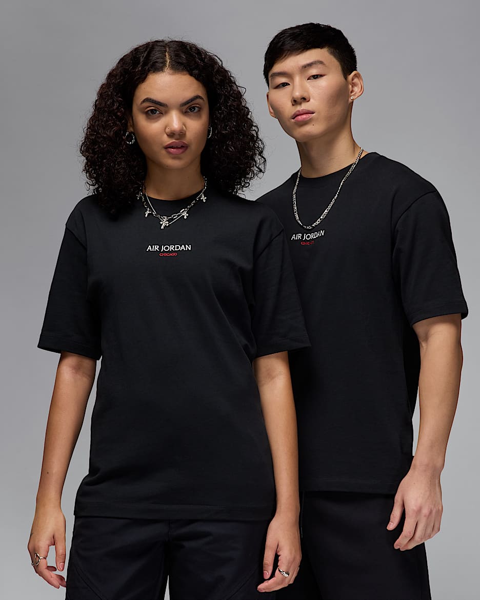 Air Jordan 85 Chicago-T-shirt til mænd - sort/Sail