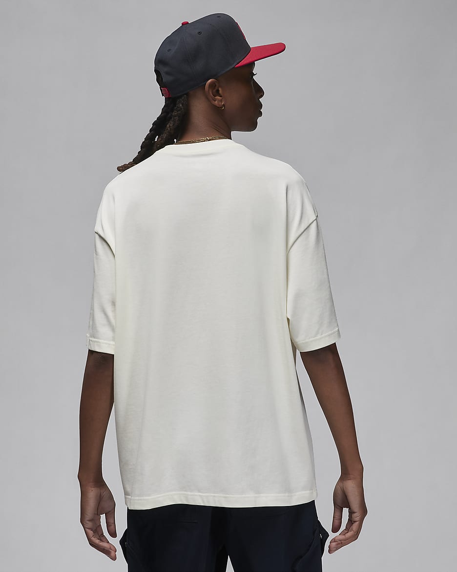 Jordan Flight Essentials Men's Oversized T-Shirt - Sail