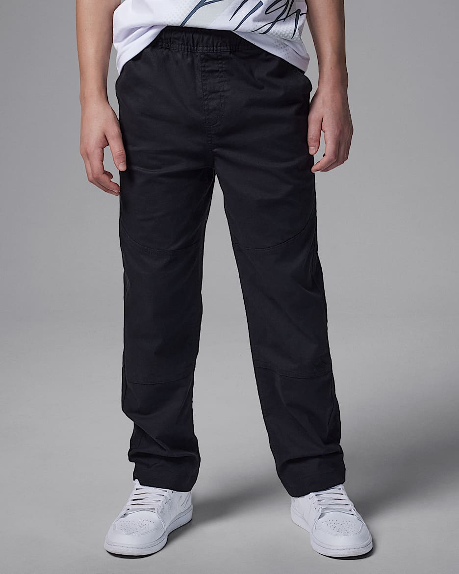 Jordan Essentials Big Kids' Woven Pants - Black