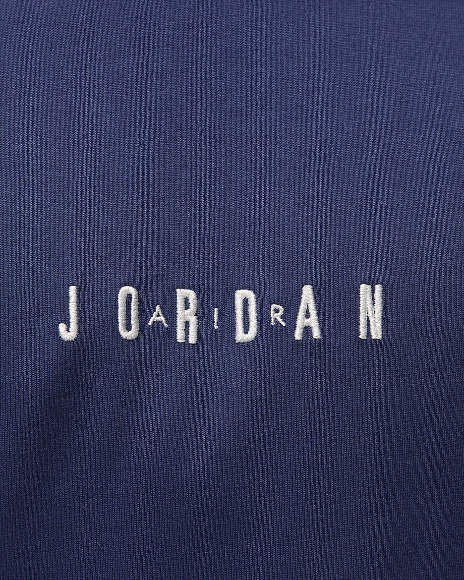 Playera para hombre Jordan Air - Azul marino medianoche/Vela/Vela