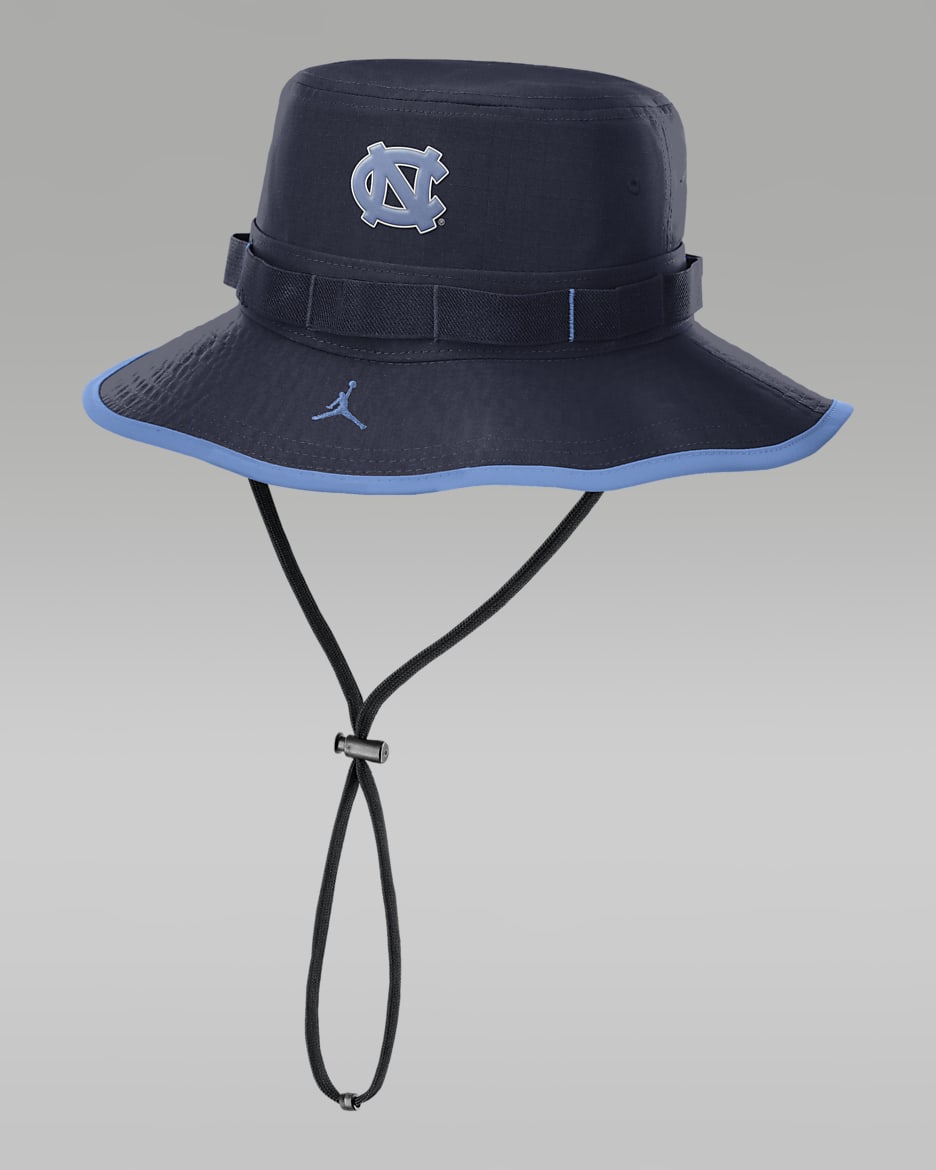 North Carolina Tar Heels On-Field Apex Boonie Men's Jordan Dri-FIT College Bucket Hat - College Navy