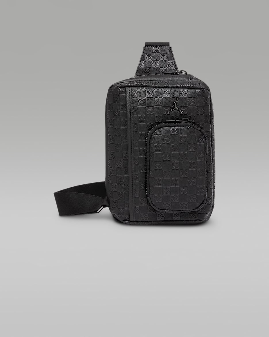 Jordan Monogram Sling Bag (3L) - Black