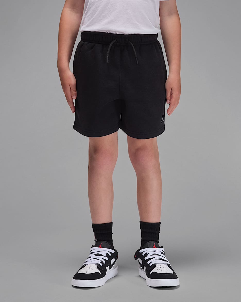 Jordan Brooklyn Fleece Little Kids' Shorts - Black