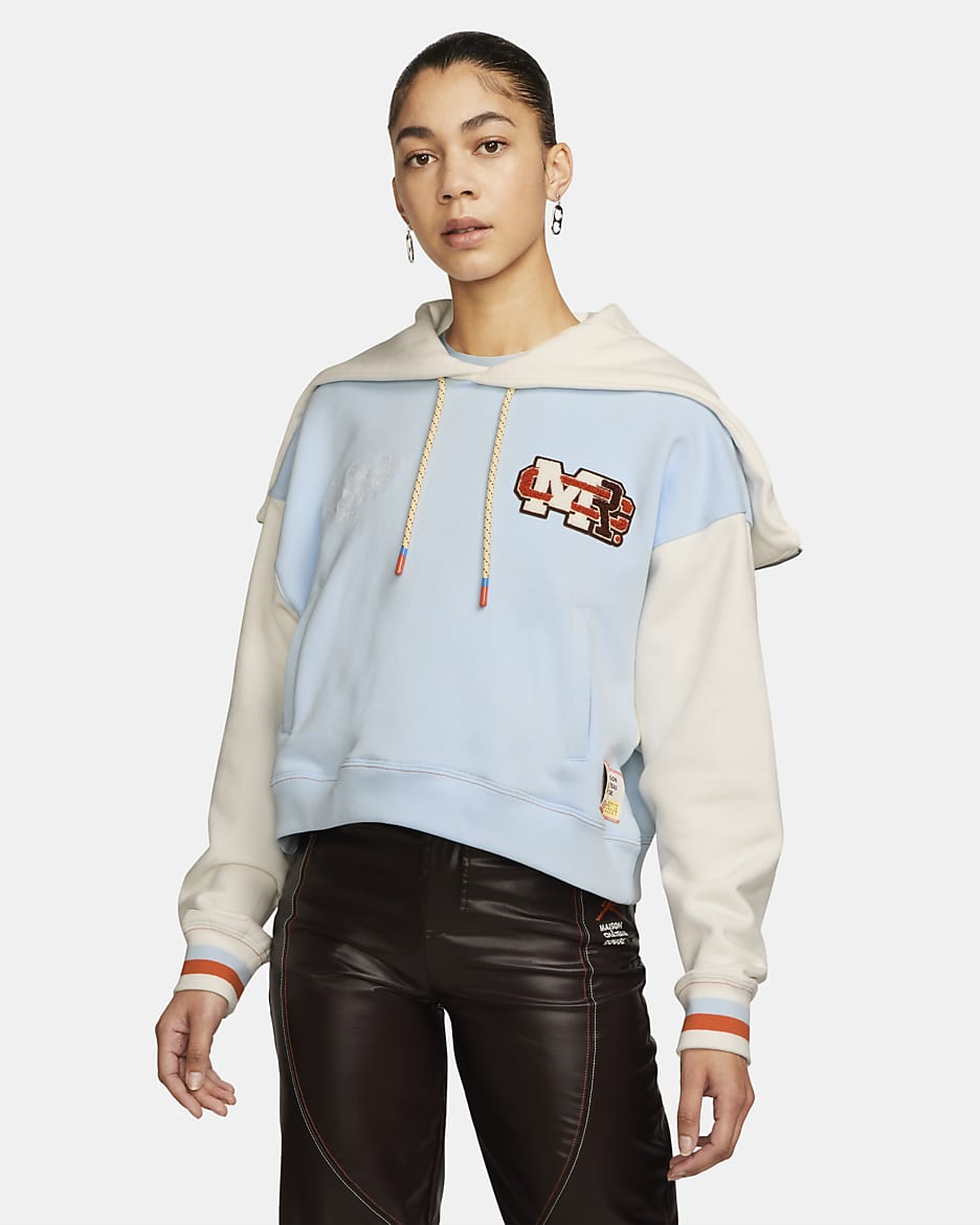 Jordan x Maison Château Rouge Women's Top - Celestine Blue/Sail/Pale Vanilla