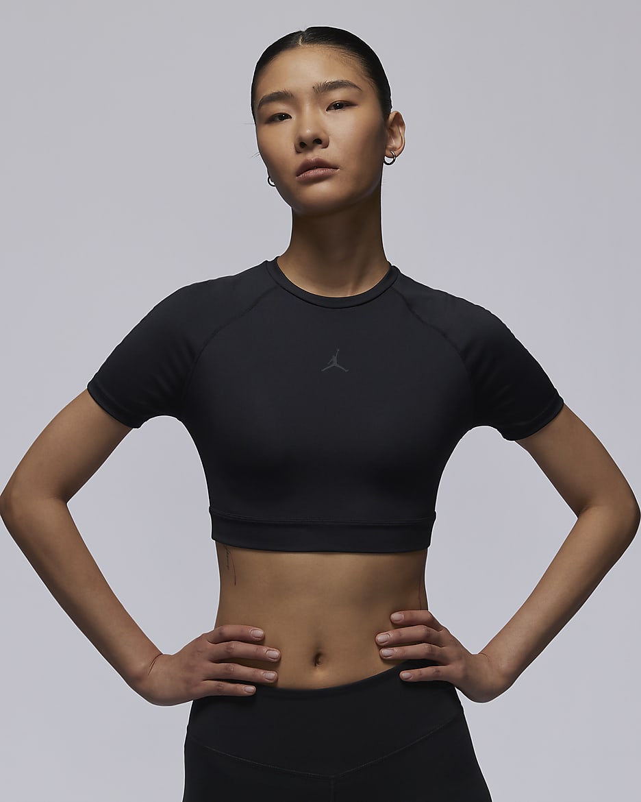 Jordan Sport Women's Bodycon Performance Top - Black/Off Noir