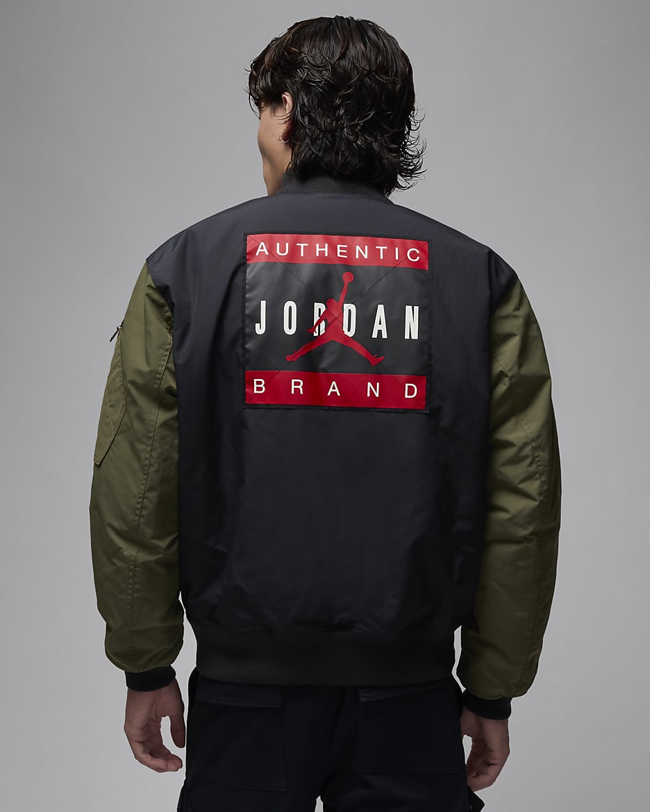 Jordan Renegade Men's Jacket - Off-Noir/Medium Olive