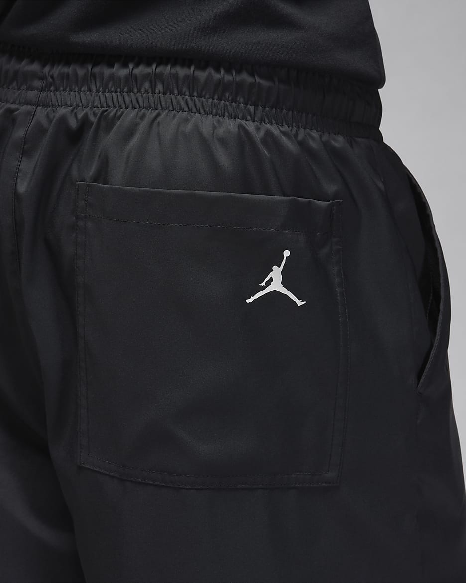 Jordan Essentials badeshorts til herre - Svart/Hvit