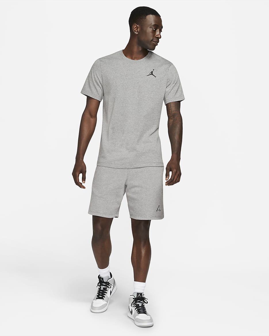 Jordan Jumpman Men's Short-Sleeve T-Shirt - Carbon Heather/Black