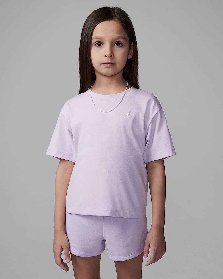 Jordan Brooklyn Essentials Little Kids' T-Shirt - Doll