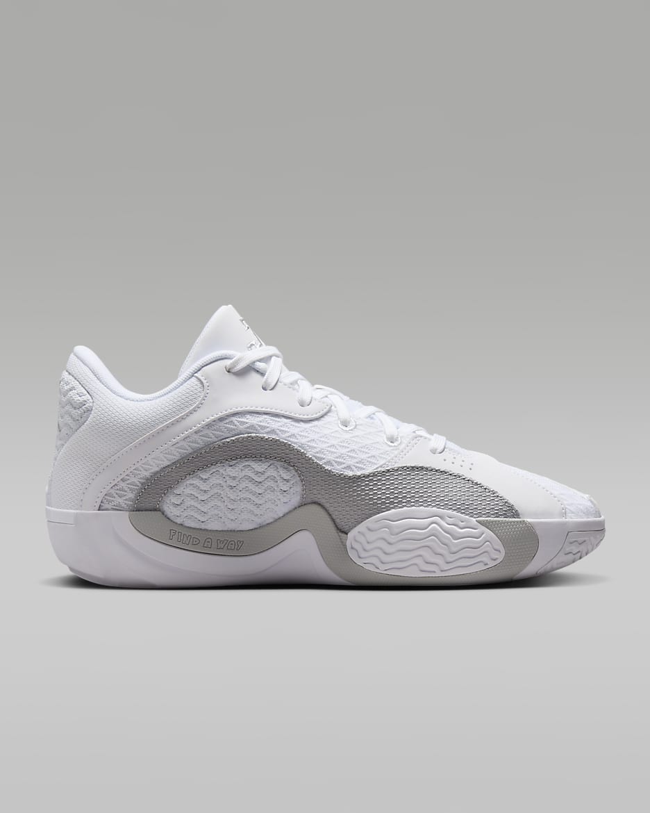 Tatum 2 PF Basketball Shoes - White/Grey Fog/Grey Fog