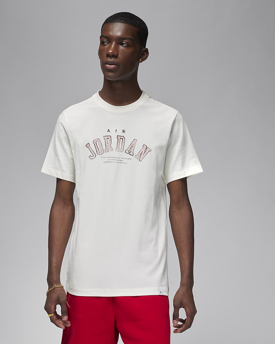 Jordan Flight Essentials Men's T-Shirt - Sail/Lobster/Lobster