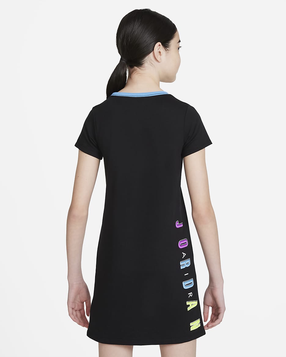 Jordan Older Kids' (Girls') T-Shirt Dress - Black