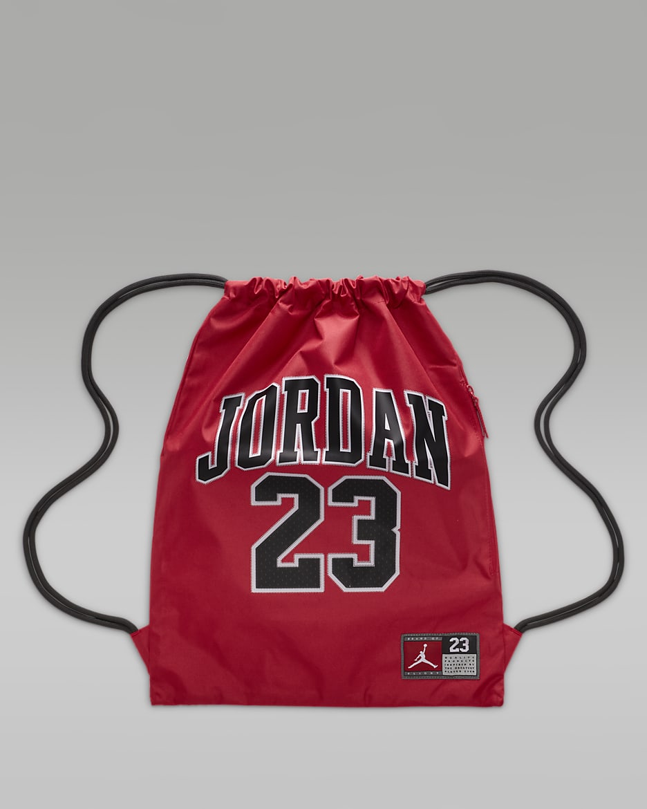 Jordan Jersey Gym Sack (8.25L) - Gym Red