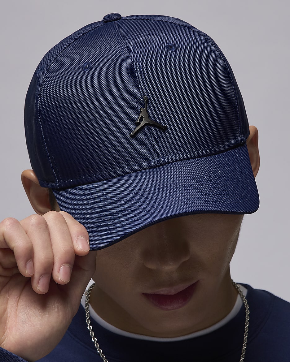 Jordan Rise Cap Adjustable Hat - Midnight Navy/Gunmetal