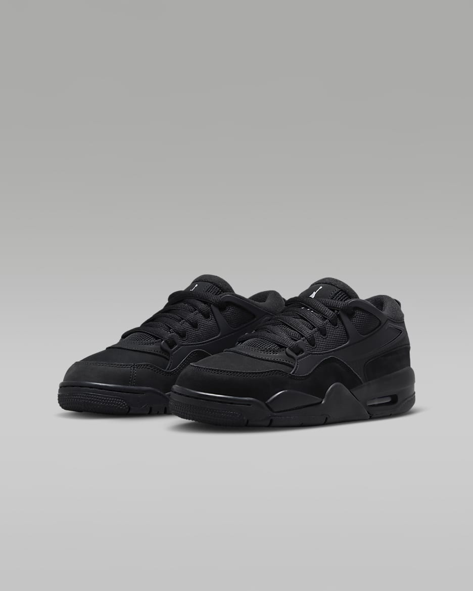 Air Jordan 4RM Older Kids' Shoes - Black/White