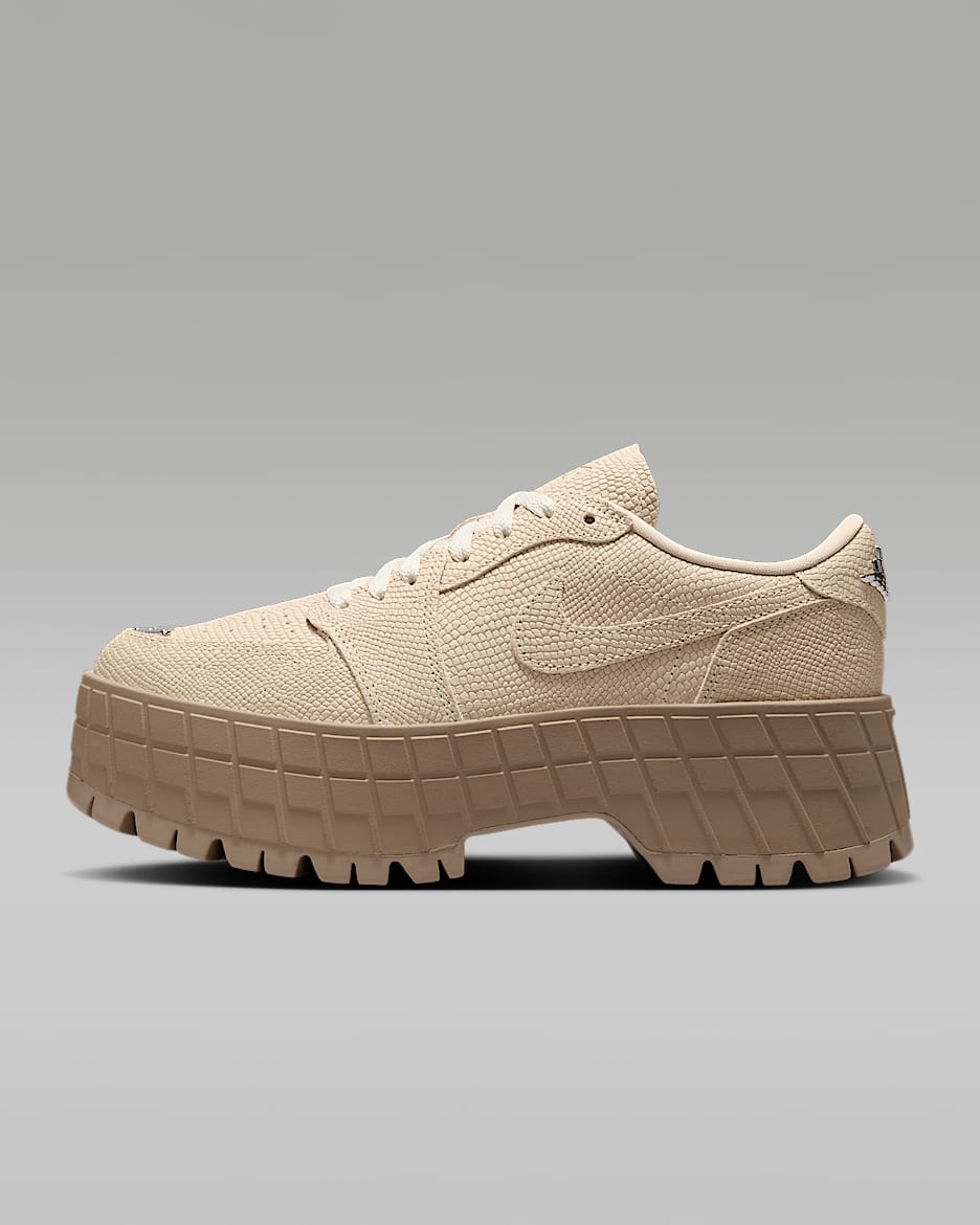 Air Jordan 1 Brooklyn Low Women's Shoes - Rattan/Rattan/Desert Camo