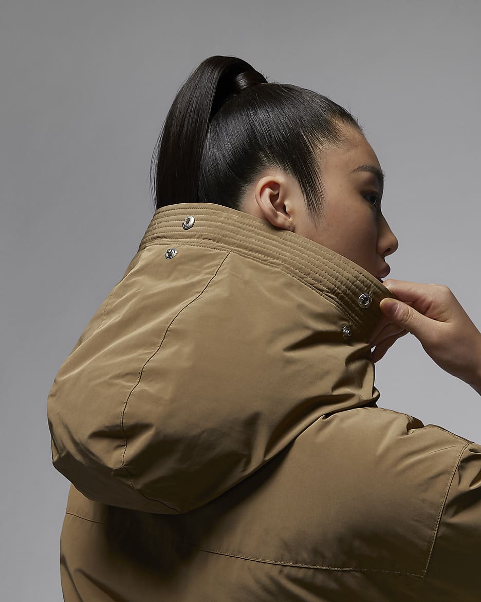 Jordan Women-Daunenparka - Brown Kelp