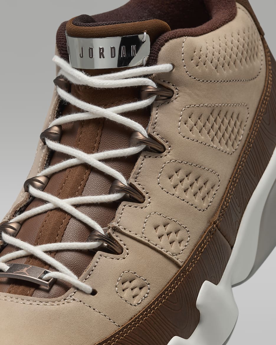 Air Jordan 9 G NRG Golf Shoes - Hemp/Pecan/Sail/Earth