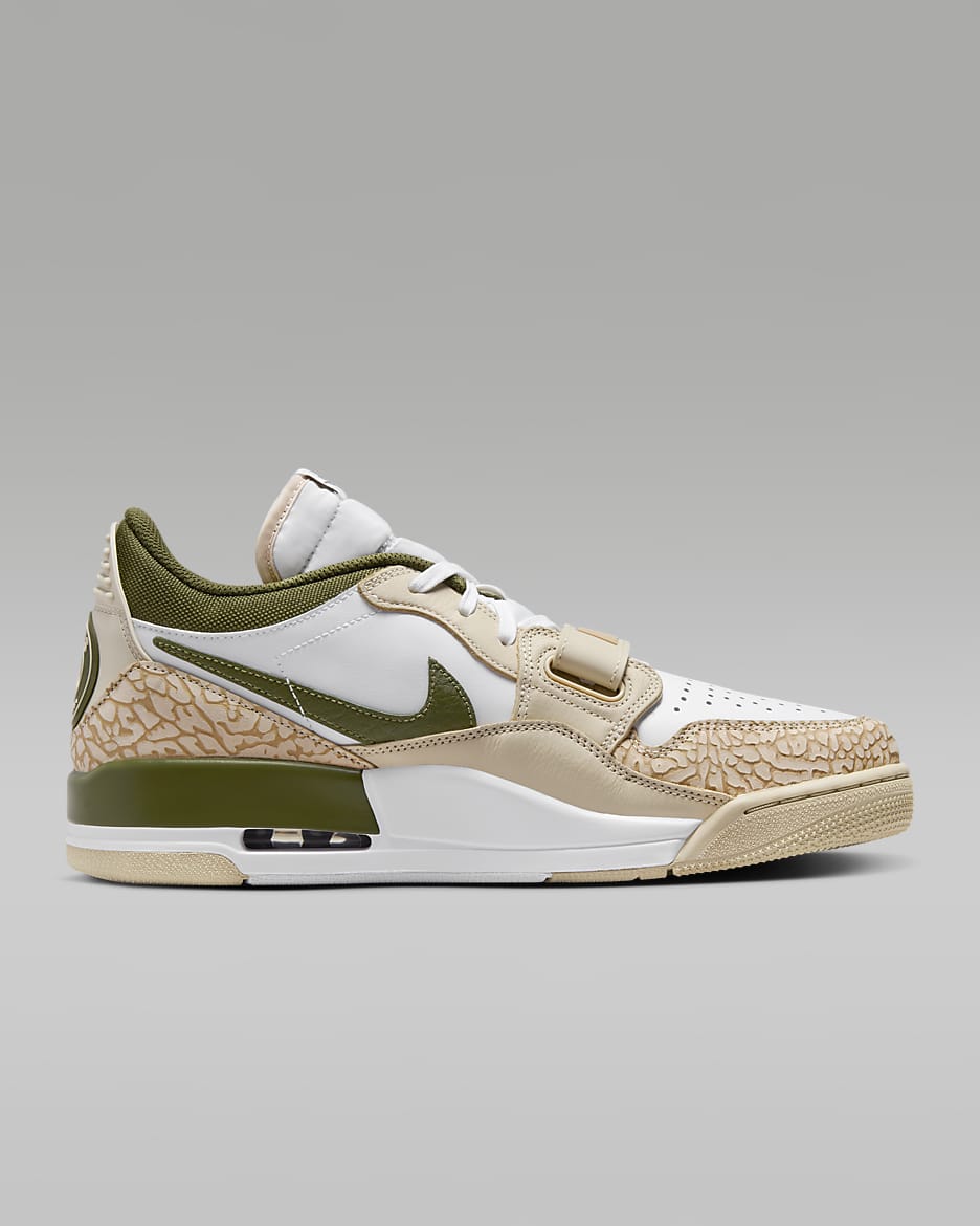 Air Jordan Legacy 312 Low PSG Men's Shoes - Sand Drift/White/Rough Green/Hemp