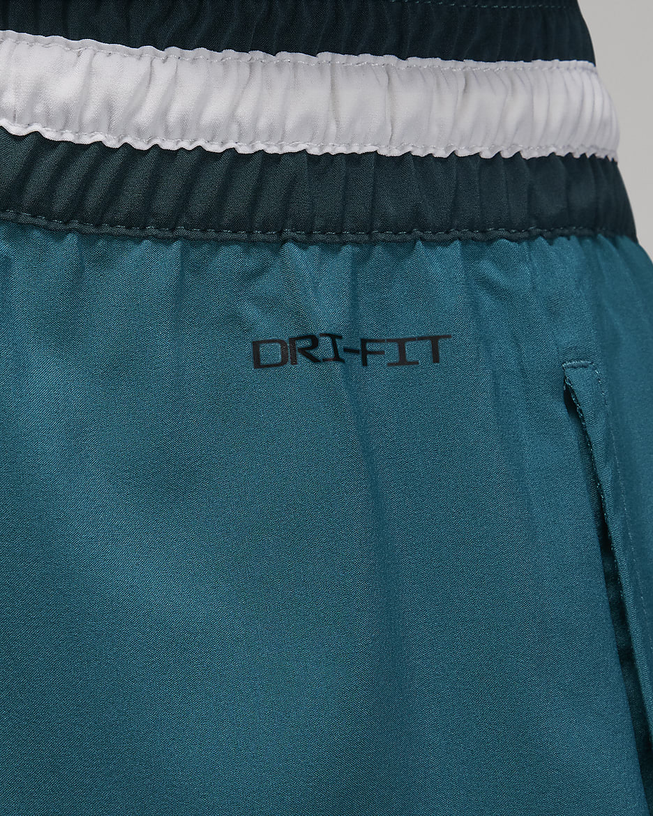 Jordan Dri-FIT Sport Men's Woven Diamond Shorts - Sky J Teal/White/Midnight Spruce/White