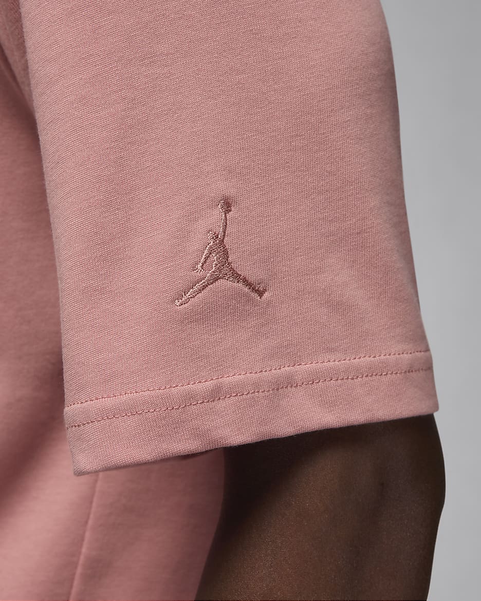 Air Jordan Wordmark Men's T-Shirt - Rust Pink