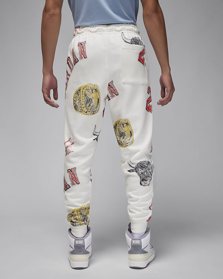 Jordan Brooklyn Fleece joggingbroek voor heren - Sail/Zwart