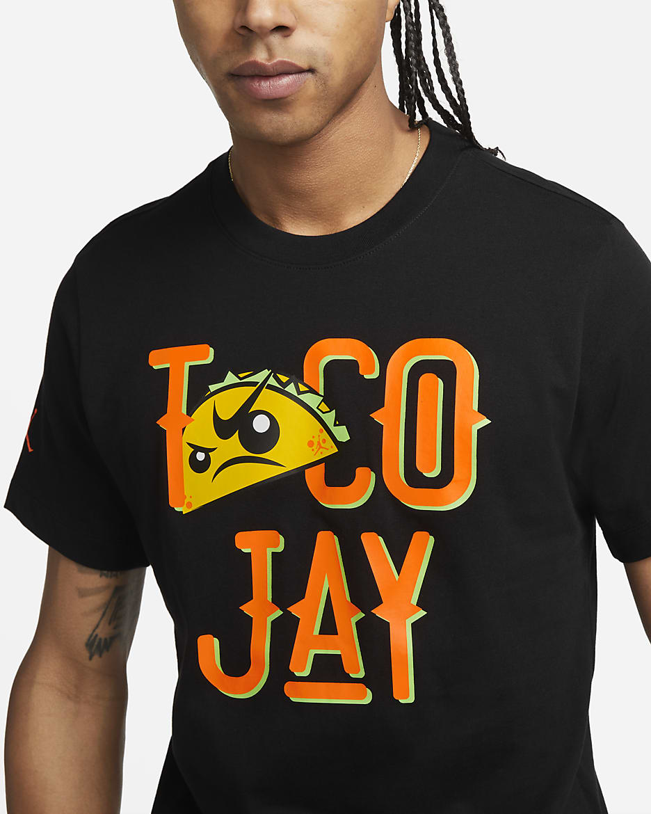 Tatum Taco Jay Men's T-Shirt - Black