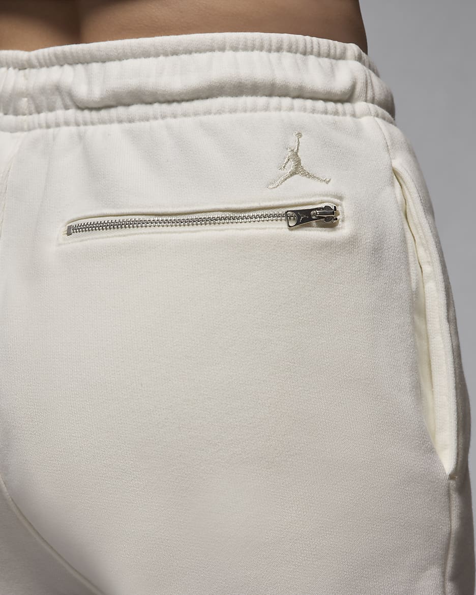 Shorts de tejido Fleece para hombre Air Jordan Wordmark - Vela/Vela