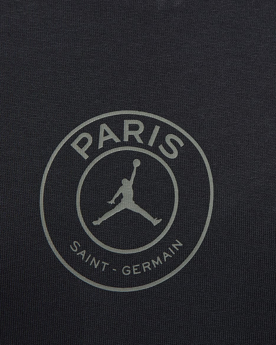 T-shirt de foot à motif Jordan Paris Saint-Germain pour femme - Noir