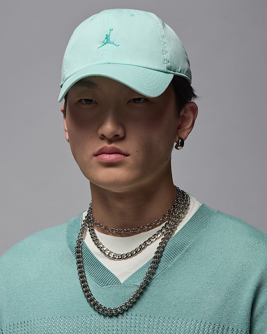Gorra de visera curva sin estructura Jordan Club - Iglú/Azul verdoso lavado