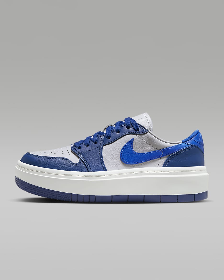 Air Jordan 1 Elevate Low Women's Shoes - French Blue/Neutral Grey/Sail/Sport Blue