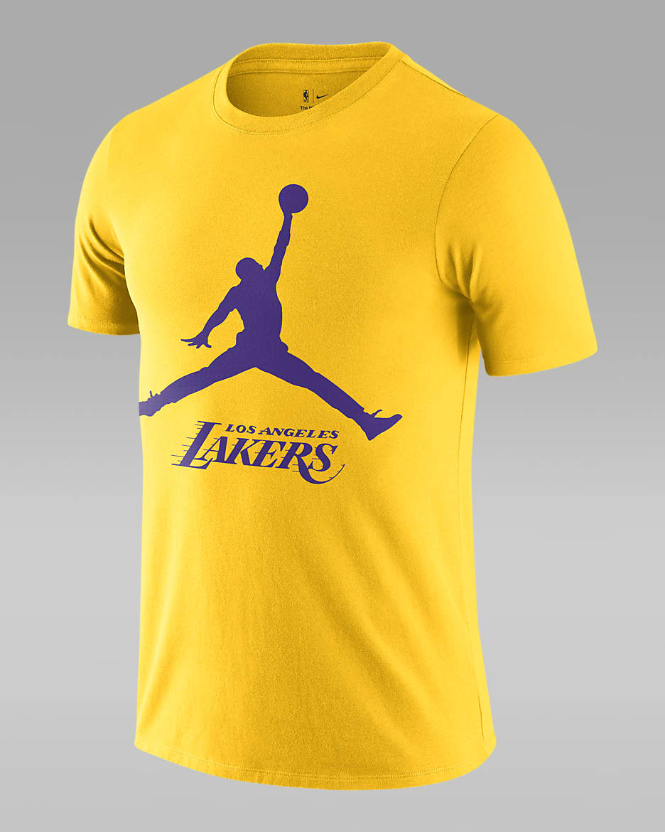 Los Angeles Lakers Essential Men's Jordan NBA T-Shirt - Amarillo