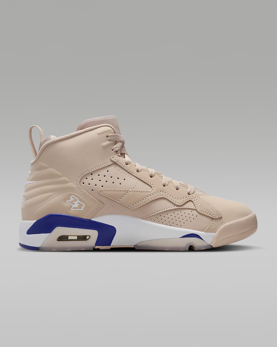 Jumpman MVP Women's Shoes - Particle Beige/Concord/White