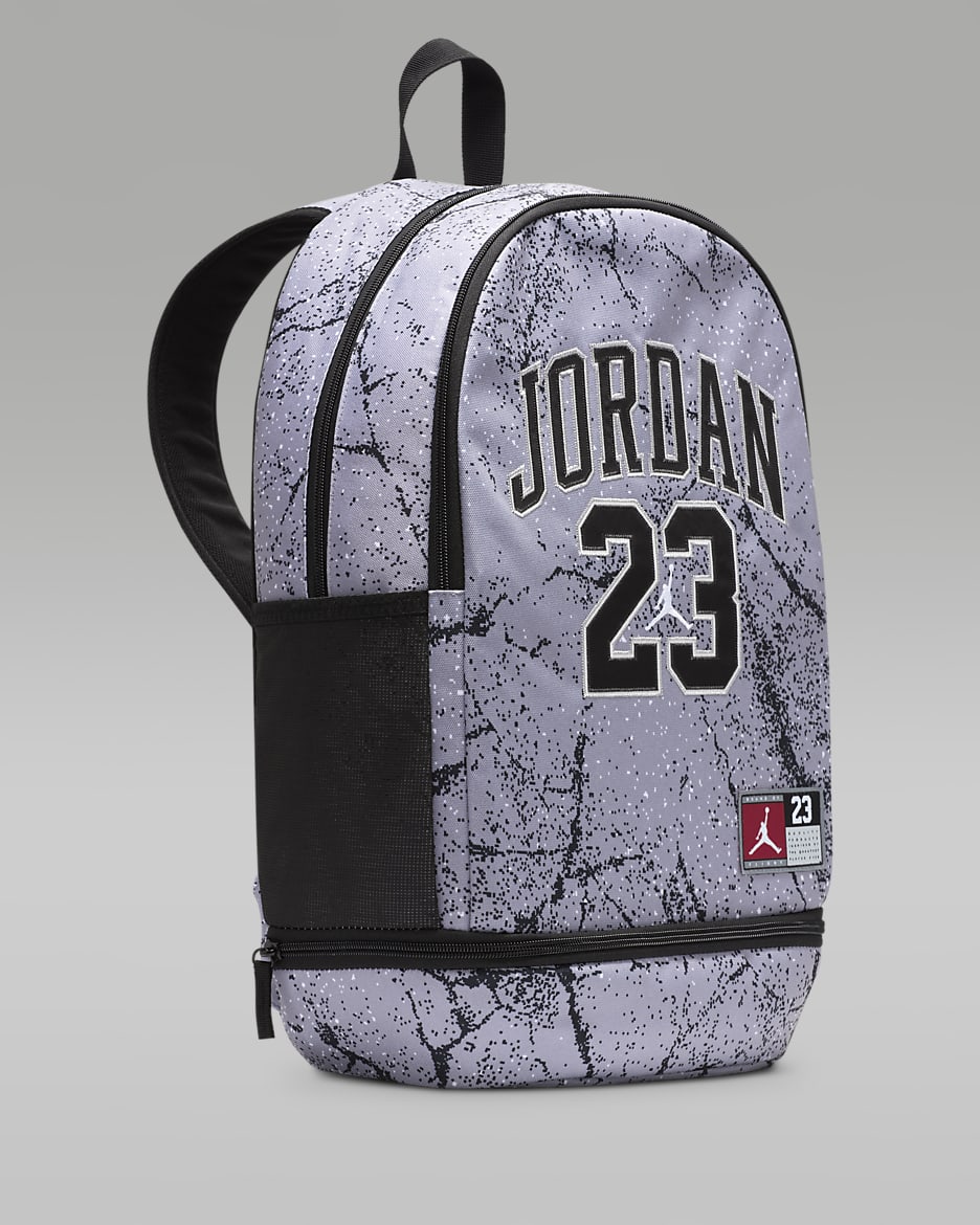 Jordan Jersey Backpack Rucksack für ältere Kinder (27 l) - Cement Grey