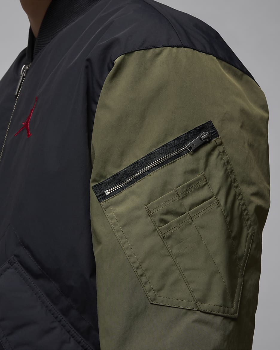 Jordan Renegade Men's Jacket - Off-Noir/Medium Olive