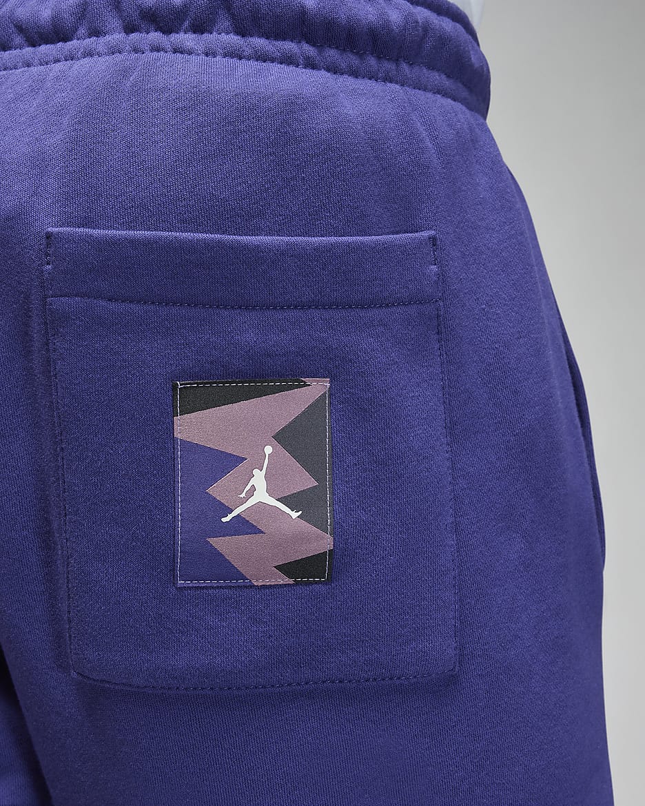 Jordan Flight MVP Men's Fleece Trousers - Sky J Purple/Sail