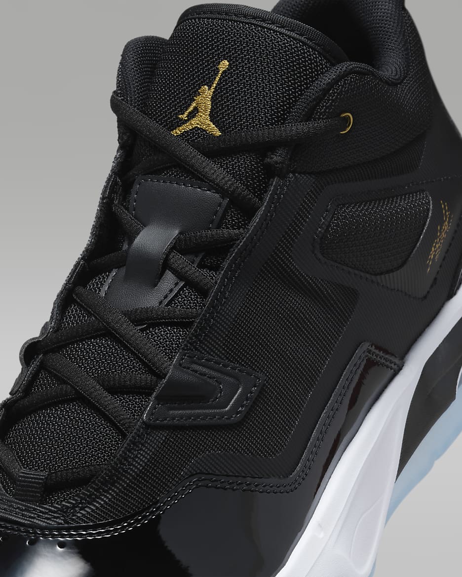 Jordan Stay Loyal 3 男鞋 - 黑色/白色/Football Grey/Metallic Gold