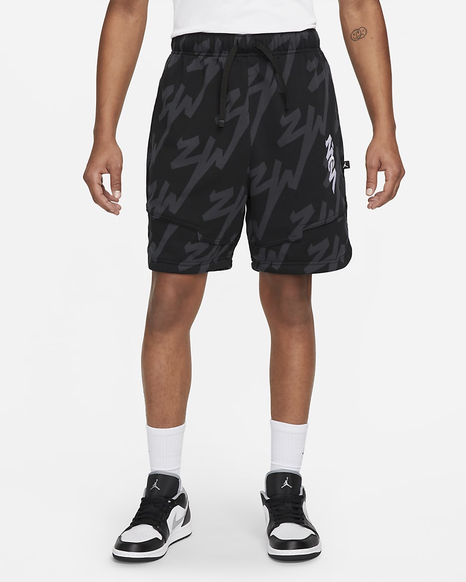 Shorts de alto rendimiento para hombre Zion - Negro/Blanco