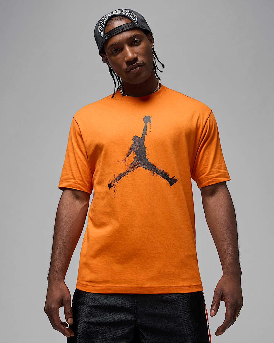 T-shirt męski Jordan Brooklyn - Starfish/Czerń