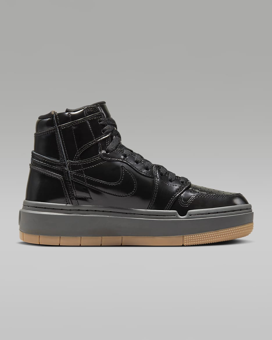 Air Jordan 1 Elevate High SE Women's Shoes - Black/Medium Ash/Gum Light Brown/Black