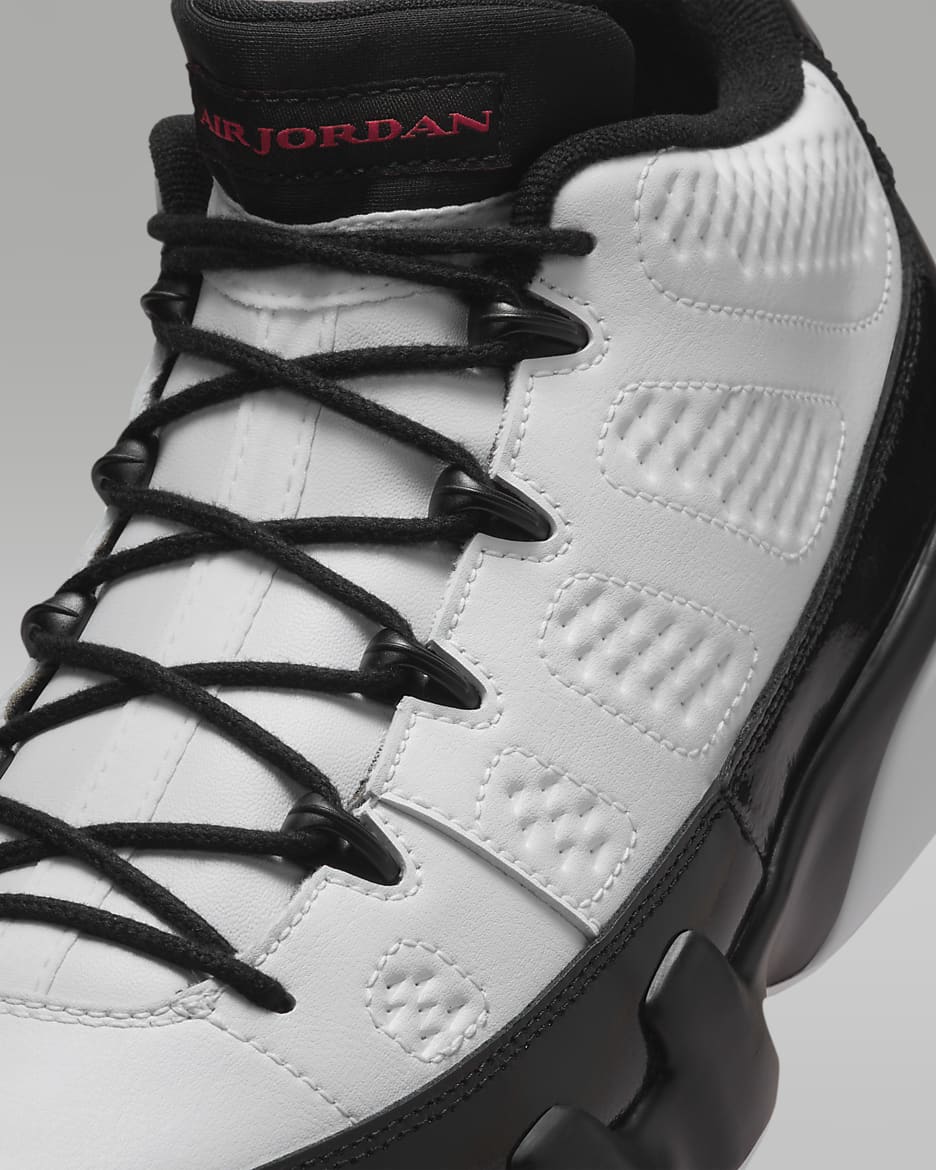 Chaussure de golf Air Jordan 9 G - Blanc/Noir/True Red