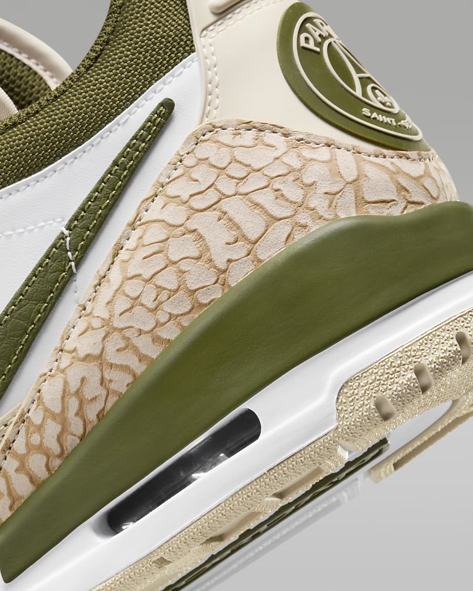 Air Jordan Legacy 312 Low PSG Herrenschuh - Sanddrift/Weiß/Rough Green/Hemp